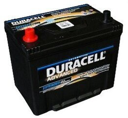 DURACELL Advanced 70Ah 600A 12V vasak aku hind ja info | Duracell Autokaubad | kaup24.ee