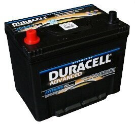 DURACELL Advanced 70Ah 600A 12V vasak aku hind ja info | Akud | kaup24.ee