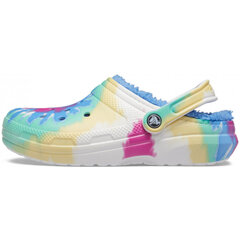 Crocs™ Classic Lined Tie Dye Clog 133863 цена и информация | Шлепанцы, тапочки для женщин | kaup24.ee