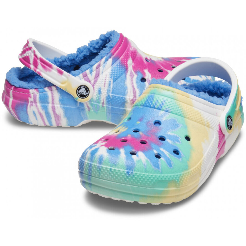 Crocs™ Classic Lined Tie Dye Clog 133863 hind ja info | Naiste plätud ja sussid | kaup24.ee