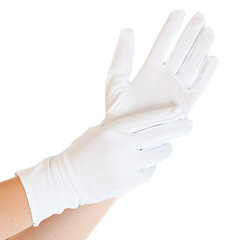 Перчатки нейлоновые SUPERFINE, белые, 12 пар/коробка цена и информация | Рабочие перчатки | kaup24.ee