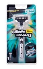 Raseerija Gillette Mach3, 1 tk цена и информация | Косметика и средства для бритья | kaup24.ee