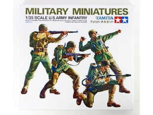 Конструктор Tamiya - U.S. Army Infantry, 1/35, 35013 цена и информация | Конструкторы и кубики | kaup24.ee