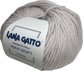 Пряжа Lana Gatto MAXI SOFT 13701,   50г/90м, розово-серый цена и информация | Принадлежности для вязания | kaup24.ee