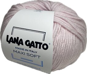 Пряжа Lana Gatto MAXI SOFT 13210, 50г/90м, розовый цена и информация | Принадлежности для вязания | kaup24.ee