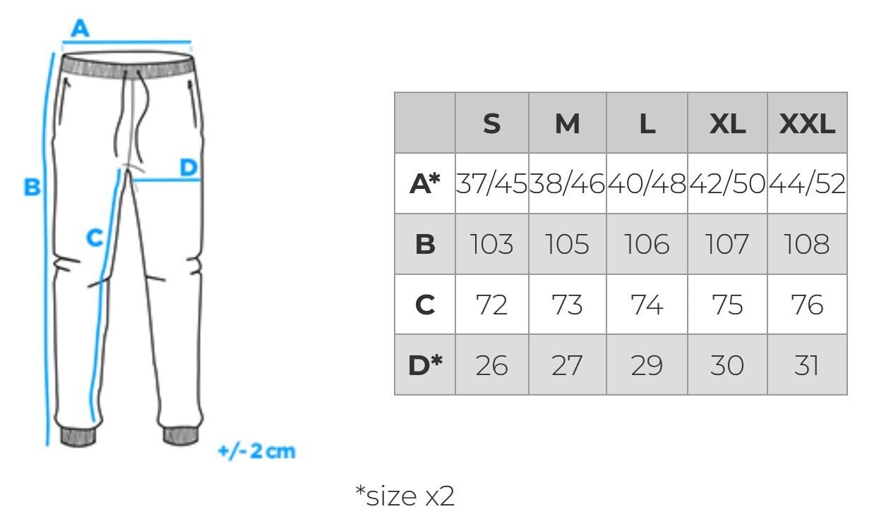 Meeste teksad Ombre P907, sinine hind ja info | Meeste teksad | kaup24.ee