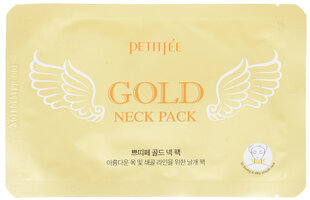 Маска для шеи Petitfee Gold Neck Mask 1 шт цена и информация | Маски для лица, патчи для глаз | kaup24.ee