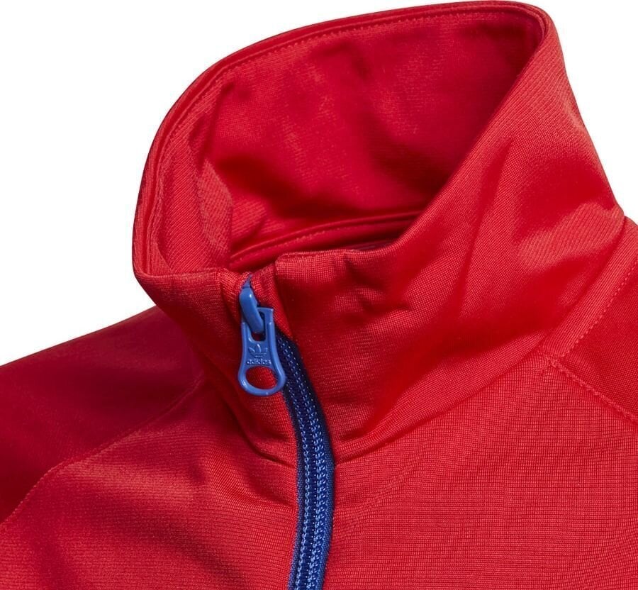 Poiste dressipluus Adidas Originals Big Trefoil TT Junior GD2706, punane hind ja info | Poiste kampsunid, vestid ja jakid | kaup24.ee