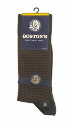 Носки мужские Boston's Micro Modal, коричневые цена и информация | Meeste sokid | kaup24.ee