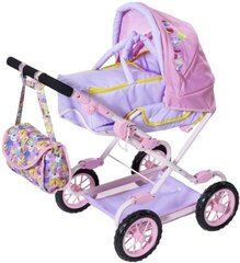 Nukuvanker tarvikukotiga Baby Born Pink Loll hind ja info | Tüdrukute mänguasjad | kaup24.ee