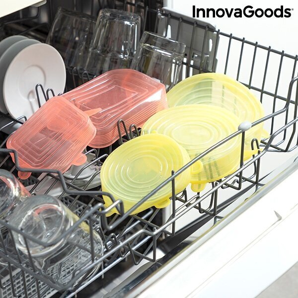 10 taaskasutatava ja kohandatava köögikaane komplekt Lidyc Innovagoods hind ja info | Toidu säilitusnõud | kaup24.ee