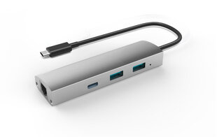 USB 3.1 to 2-Port USB3.0 HUB + 1-Port US цена и информация | Адаптеры и USB-hub | kaup24.ee