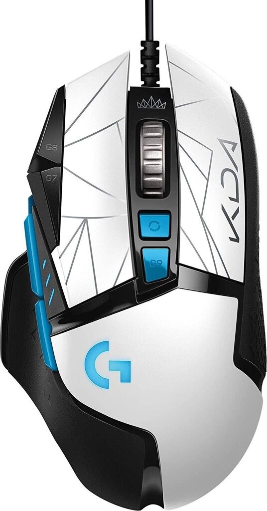 Logitech G502, valge hind ja info | Hiired | kaup24.ee