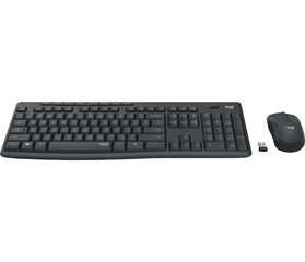 Logitech MK295DE Silent Combo цена и информация | Клавиатура с игровой мышью 3GO COMBODRILEW2 USB ES | kaup24.ee