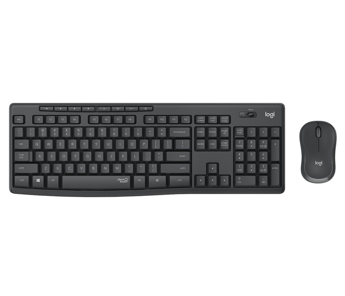 Logitech MK295NO Silent Combo hind ja info | Klaviatuurid | kaup24.ee