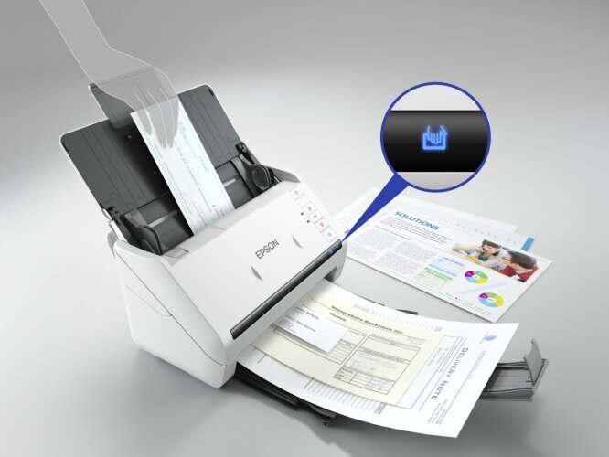 Skanner Epson DS-530 II ADF 1200 x 1200 DPI Valge цена и информация | Skännerid | kaup24.ee