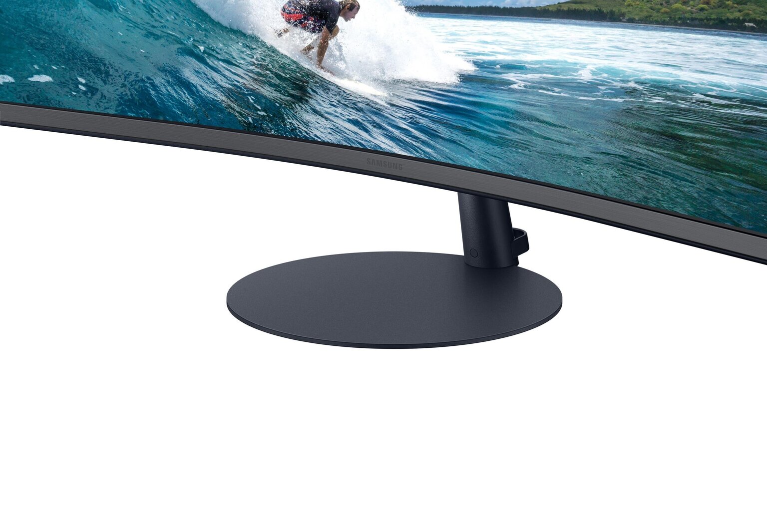 LCD Monitor|SAMSUNG|C32T550FDR|32"|Curved|Panel VA|1920x1080|16:9|75Hz|4 ms|Speakers|Tilt|Colour Dark Blue / Grey|LC32T550FDRXEN цена и информация | Monitorid | kaup24.ee