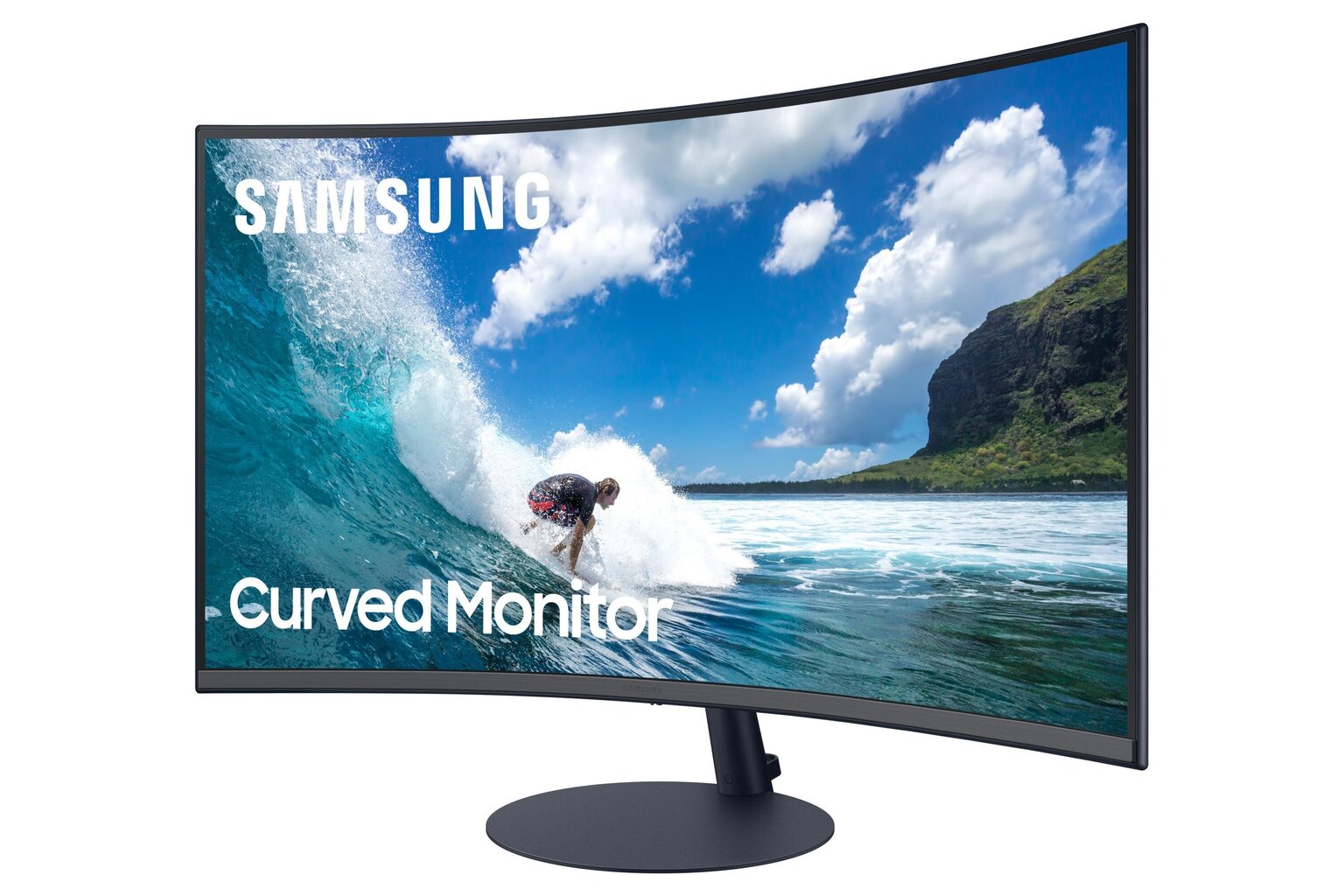 LCD Monitor|SAMSUNG|C32T550FDR|32"|Curved|Panel VA|1920x1080|16:9|75Hz|4 ms|Speakers|Tilt|Colour Dark Blue / Grey|LC32T550FDRXEN hind ja info | Monitorid | kaup24.ee