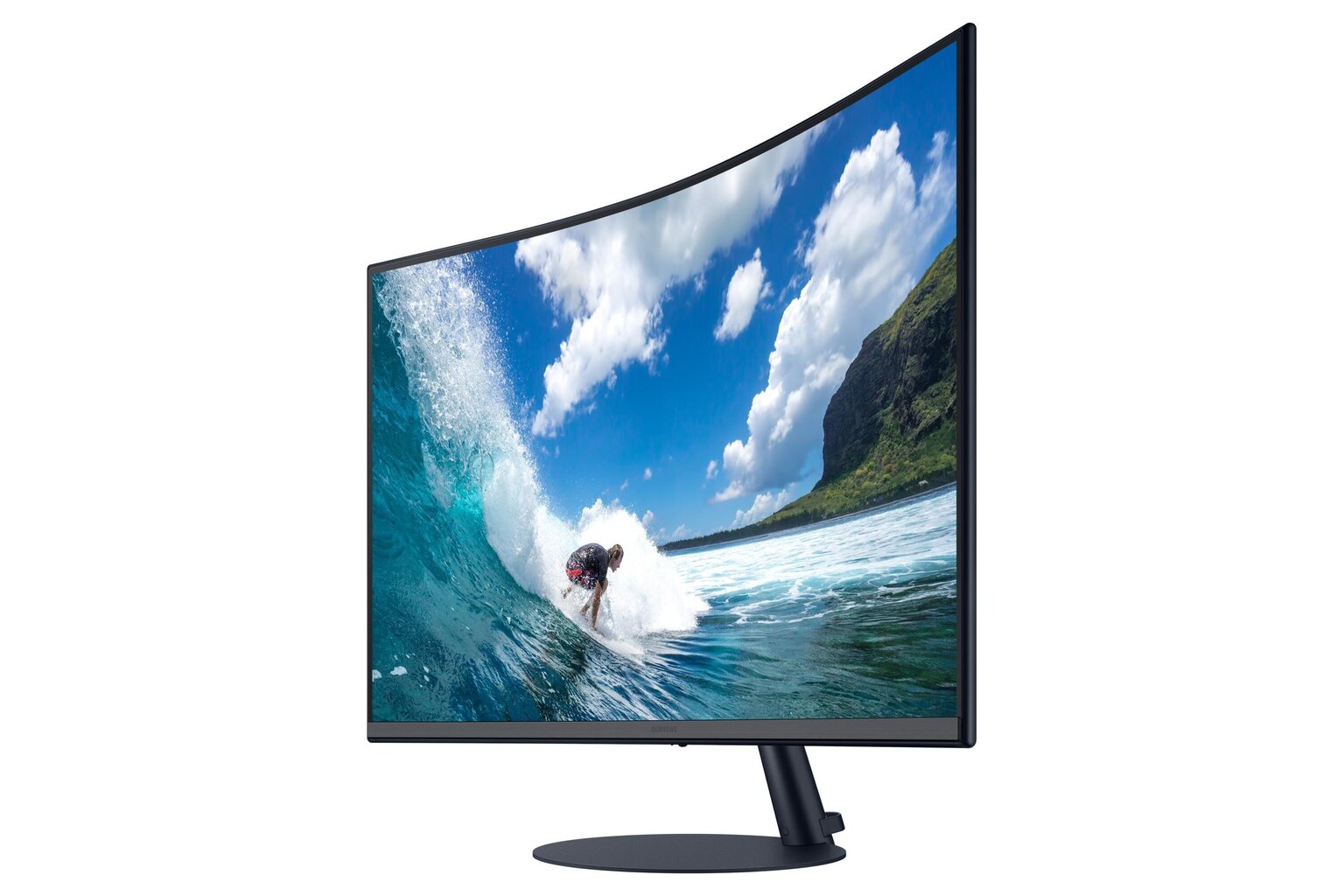 LCD Monitor|SAMSUNG|C32T550FDR|32"|Curved|Panel VA|1920x1080|16:9|75Hz|4 ms|Speakers|Tilt|Colour Dark Blue / Grey|LC32T550FDRXEN hind ja info | Monitorid | kaup24.ee