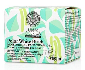 Niisutav näokreem - geel probleemsele nahale Natura Siberica Bereza Polar White Birch, 50 ml hind ja info | Näokreemid | kaup24.ee