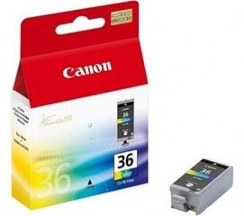 Картридж Canon CLI-36/1511B001, цветной цена и информация | Картриджи для струйных принтеров | kaup24.ee