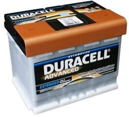 DURACELL Advanced 63Ah 600A 12V аккумулятор цена и информация | Аккумуляторы | kaup24.ee