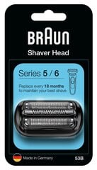 Braun 53B Series 5/Series 6 цена и информация | Дополнения к косметической продукции | kaup24.ee