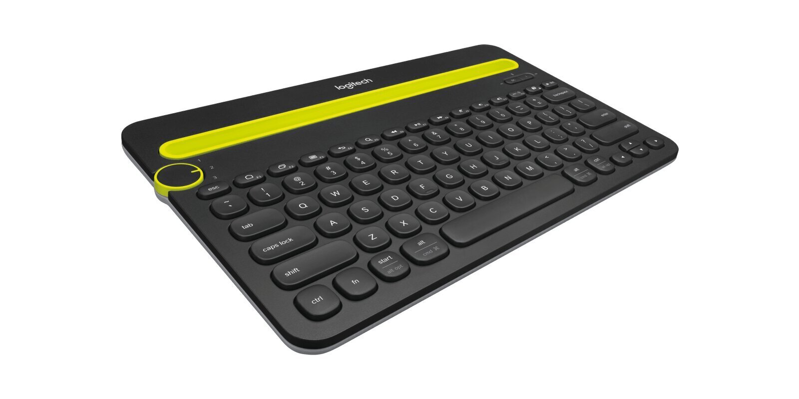 Juhtmevaba klaviatuur Logitech K480 (DE) Multi-Device, must hind ja info | Klaviatuurid | kaup24.ee