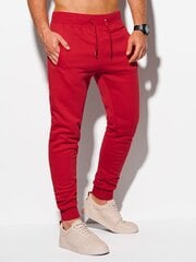 спортивные брюки мужские p928 - красные цена и информация | Мужские брюки | kaup24.ee
