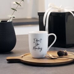 Кружка Like by Villeroy & Boch Statement, I don't like mondays, 0,34 л цена и информация | Стаканы, фужеры, кувшины | kaup24.ee