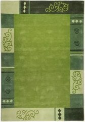 Vaip Ambadi 90 x 160 cm, roheline цена и информация | Ковры | kaup24.ee