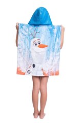 Kapuutsiga rätik Frozen II 50 x 115 cm hind ja info | Rätikud, saunalinad | kaup24.ee