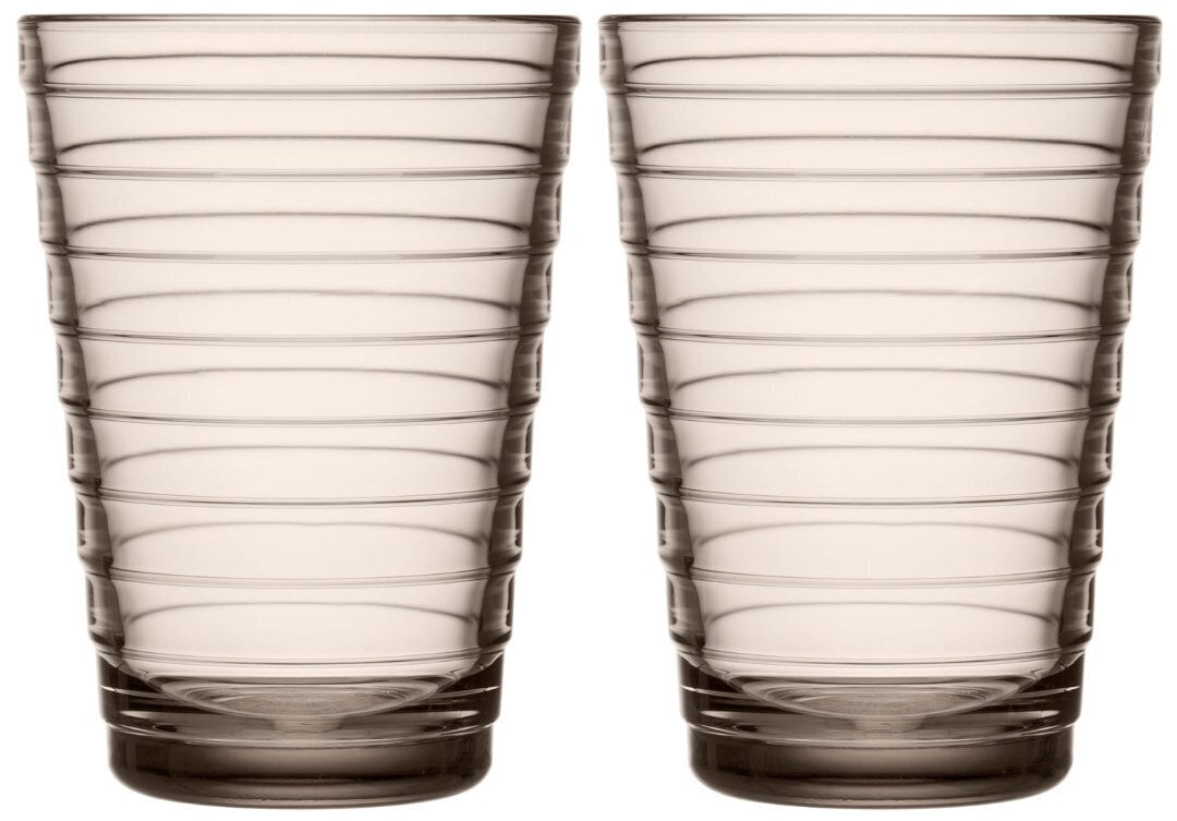 Iittala Aino Aalto joogiklaas 22cl, linen, 2tk hind ja info | Klaasid, tassid ja kannud | kaup24.ee