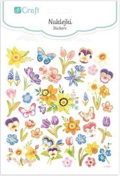 Kleebised Lilled, 35 tk цена и информация | Aplikatsioonid, dekoratsioonid, kleebised | kaup24.ee