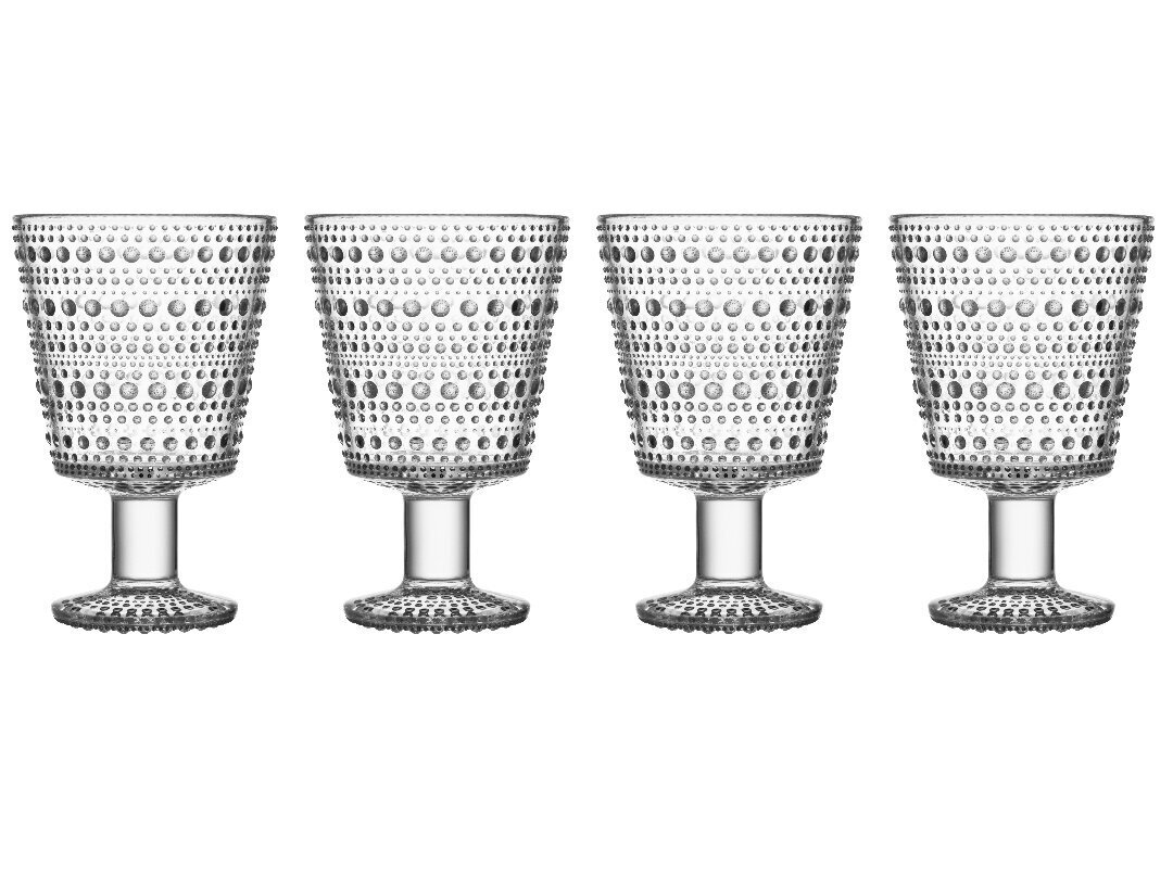 Iittala Kastehelmi Joogiklaas 26cl kirgas 4tk hind ja info | Klaasid, tassid ja kannud | kaup24.ee