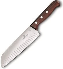 Поварской нож Santoku Victorinox, 17 см, деревянная ручка цена и информация | Подставка для ножей Tescoma Woody, 21 см | kaup24.ee
