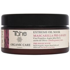 TAHE Organic маска, используется перед мытьем, для тонких сухих волос 300 мл цена и информация | Маски, масла, сыворотки | kaup24.ee