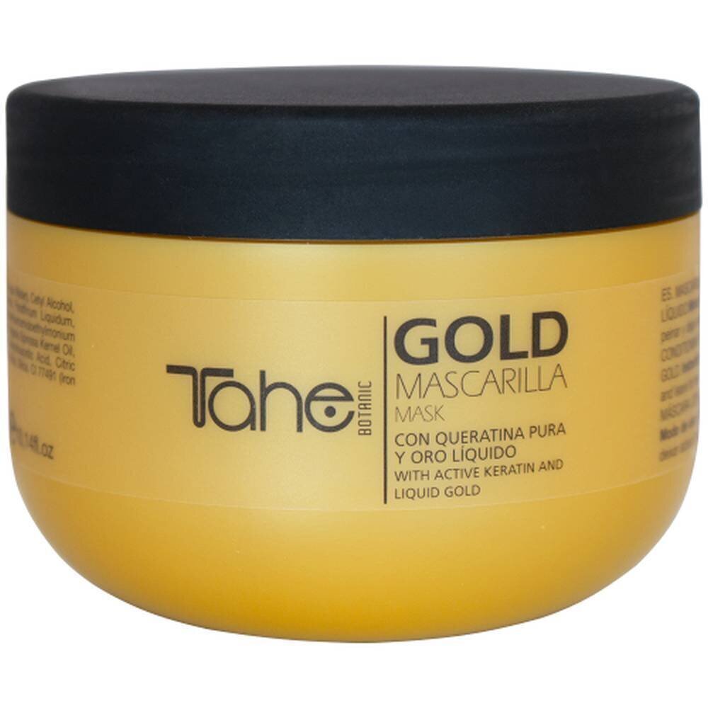 TAHE Botanic Acabado keratin gold mask 300ml hind ja info | Maskid, õlid, seerumid | kaup24.ee