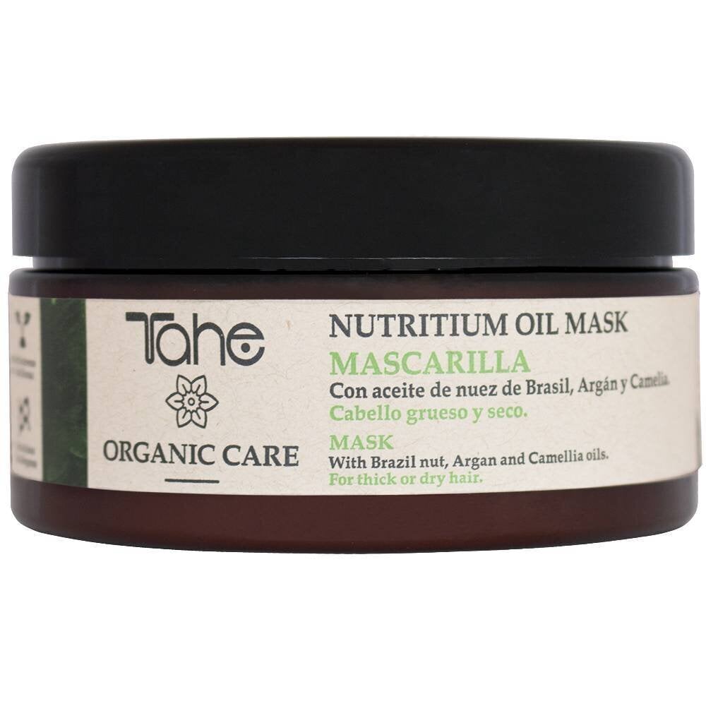 TAHE Organic nutrium oil mask paksudele kuivadele juustele 300ml hind ja info | Maskid, õlid, seerumid | kaup24.ee