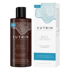 CUTRIN Bio+ Re-Balance tasakaalustav ja niisutav šampoon rasustele juustele 250ml hind ja info | Šampoonid | kaup24.ee