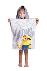 Kapuutsiga rätik Minions 2, 50 x 115 cm hind ja info | Rätikud, saunalinad | kaup24.ee