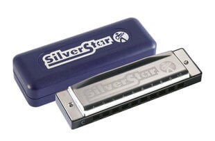 Губная гармоника Hohner Silver Star C (диатоническая, C мажор) цена и информация | Духовые инструменты | kaup24.ee