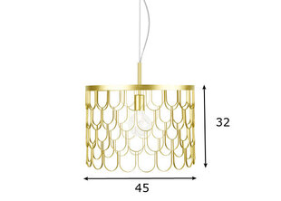 Потолочный светильник Gatsby, латунь цена и информация | Потолочные светильники | kaup24.ee