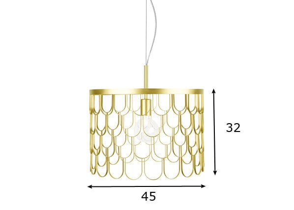 Laelamp Gatsby, messing цена и информация | Laelambid | kaup24.ee