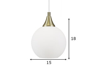 Потолочный светильник Mini, белый цена и информация | Потолочный светильник, 38 x 38 x 24 см | kaup24.ee