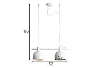 Laelamp Beryl, valge hind ja info | Laelambid | kaup24.ee