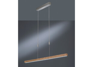 Потолочный светильник Strasburg LED, дуб/никель цена и информация | Потолочные светильники | kaup24.ee