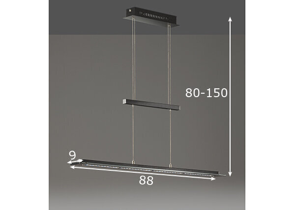 Laelamp Led Tenso TW, must hind ja info | Laelambid | kaup24.ee