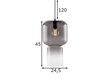 Laelamp Nog, suitsune hind ja info | Rippvalgustid | kaup24.ee