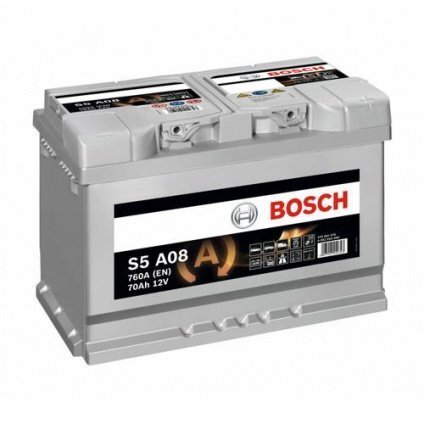 Aku Bosch S5A08 AGM 70AH 760A hind ja info | Akud | kaup24.ee